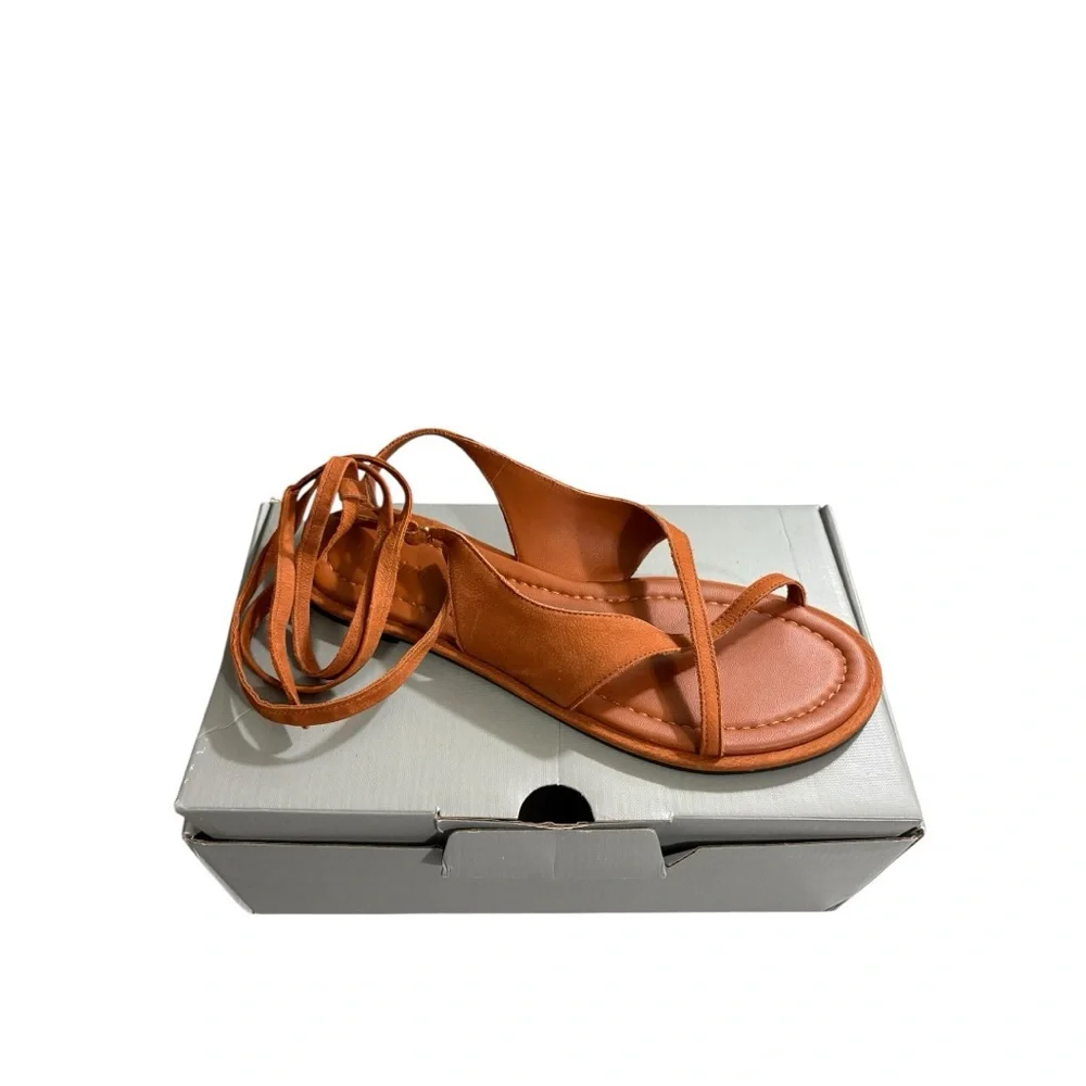 Everlane The Leather Crisscross Sandal